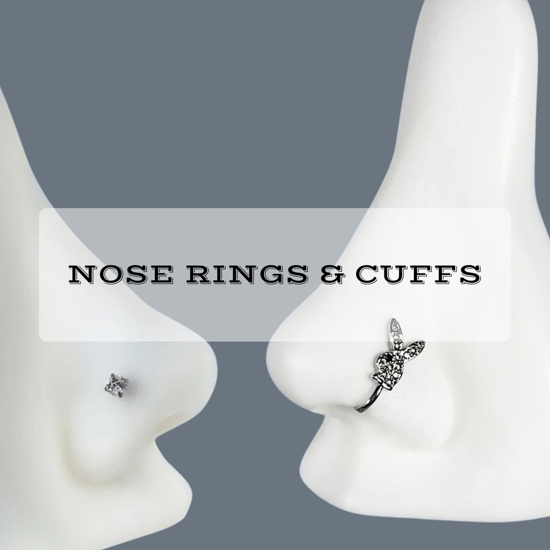  Nose Rings & Cuff