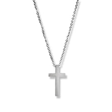  Silver Classic Cross Necklace