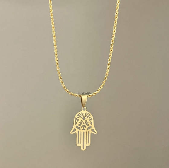 Hamsa Hand Necklace