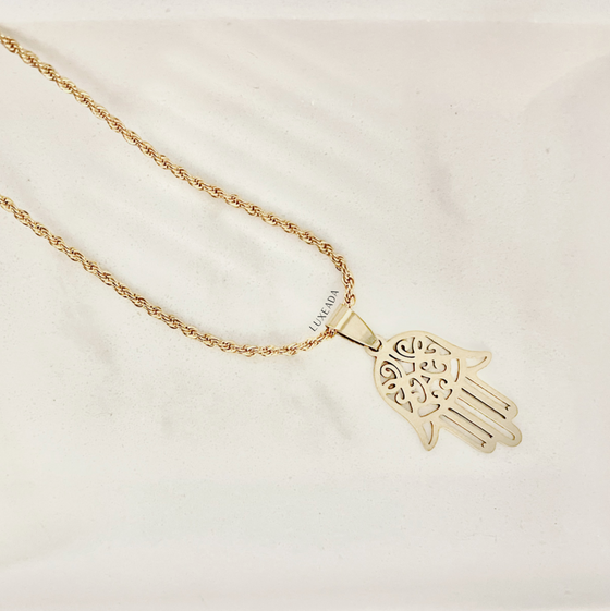 Hamsa Hand Necklace