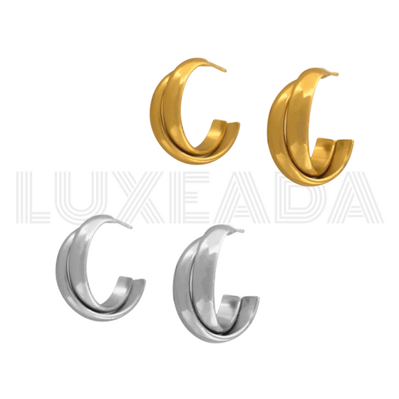 Cross Over Half Hoops