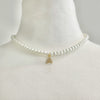 Pearl x Initial Necklace
