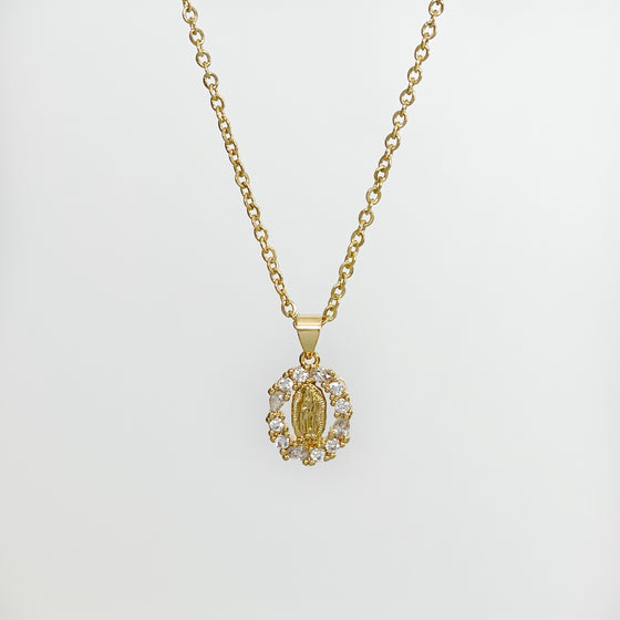Dainty Mary Necklace