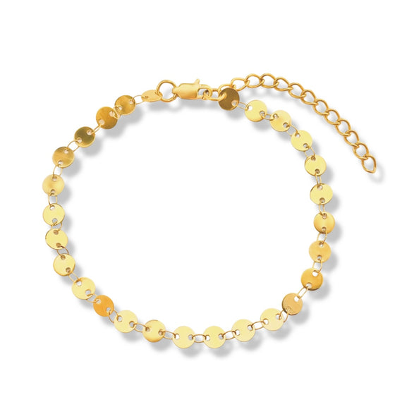 Coin Bracelet Gold