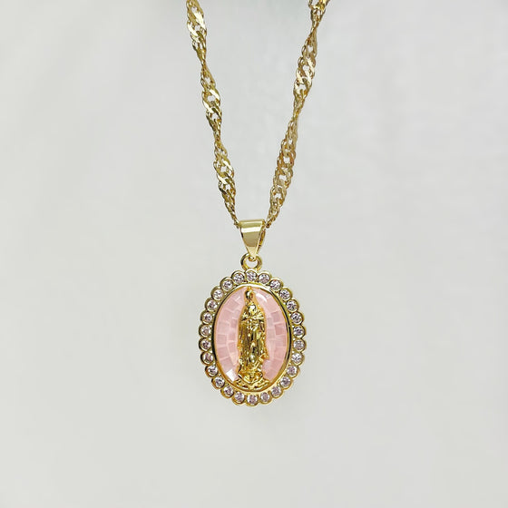 Blush Pink x Mary Necklace