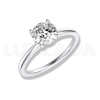 Classic Round Cut CZ Ring