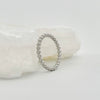 Dainty Beaded Ring