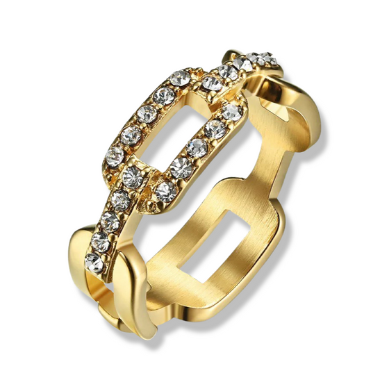 CZ Chain Ring