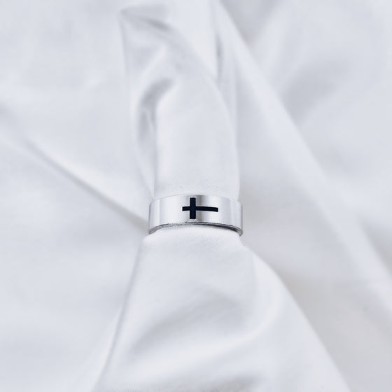 Classic Cross Rings Religious Jewelry