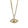 Gold Evil Eye Necklace